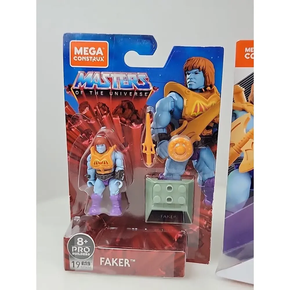 Mega Construx Masters of the UNIVERSE Faker Battle Armor Set Of 2 Figures MOTU